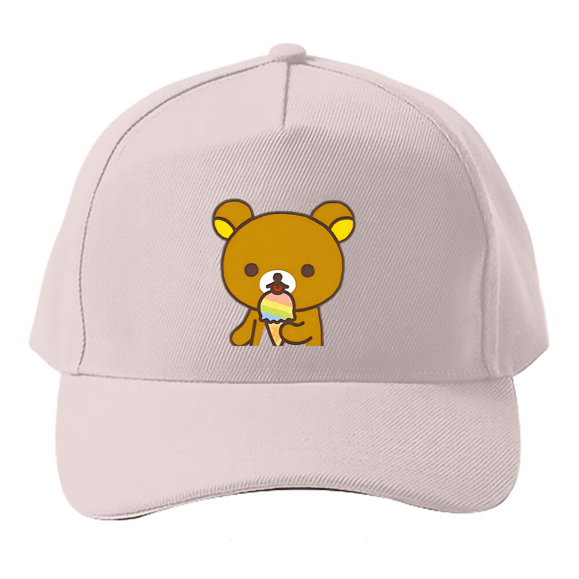 （画像用） リラックマ リラックマ キイロイトリ Rilakkuma Korilakkuma Kiiroitori ベースボールキャップ 綿100％ 男女兼用 帽子 スポーツ